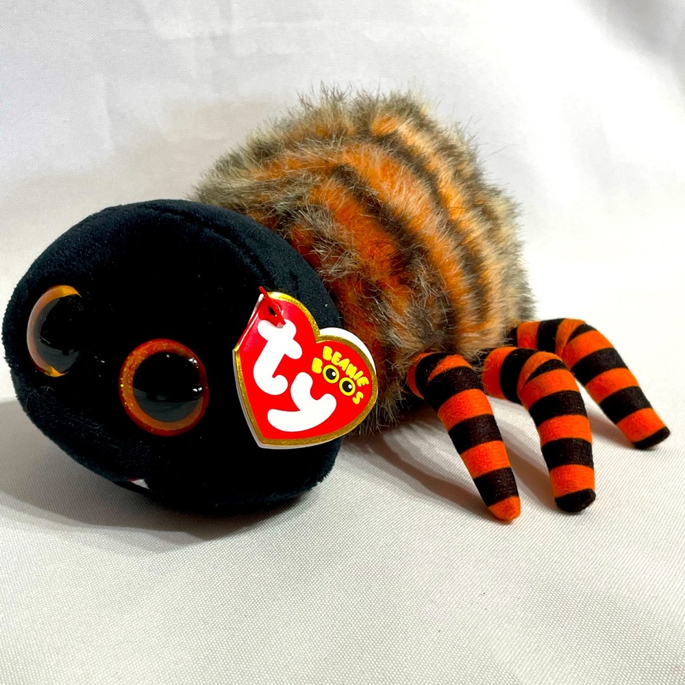 Ty Beanie Boos - INGRUM the Halloween Spider (6 Inch) Plush Toy 2022 w Hang Tag